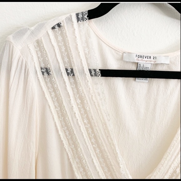 Forever 21 long sleeve blouse - Picture 2 of 3